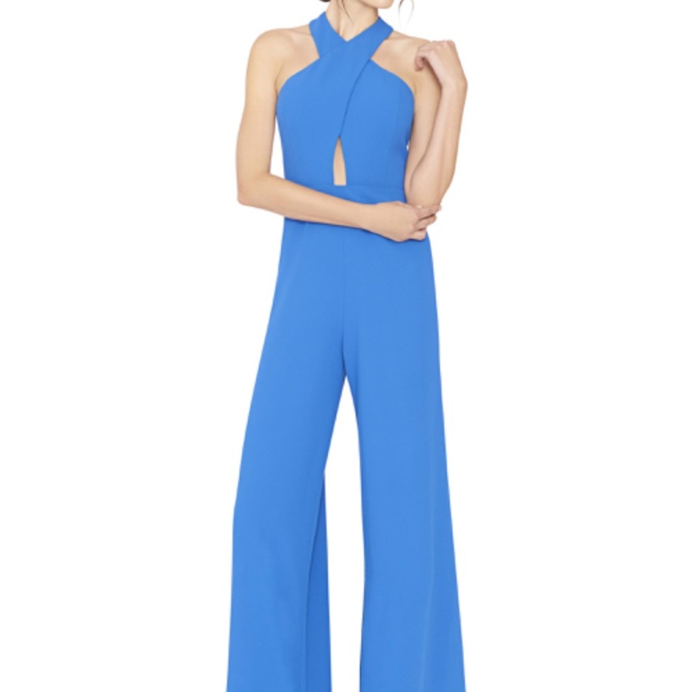 Alice and Olivia trinity jumpsuit blue, si…